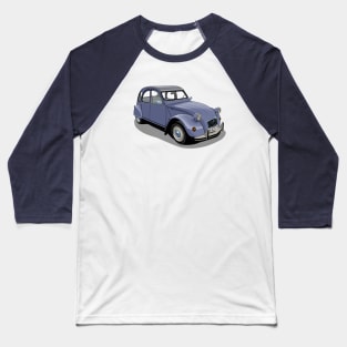 Citroen 2CV in purple Baseball T-Shirt